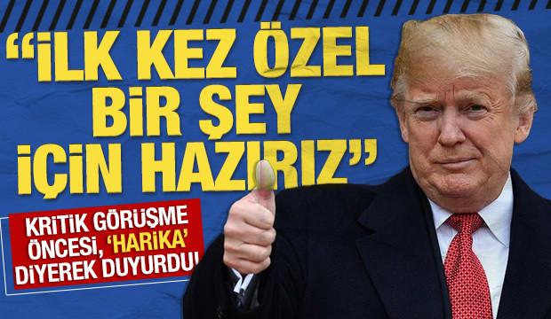 Trump’tan Orta Doğu çıkışı: 'İlk kez özel bir şey için hazırız'