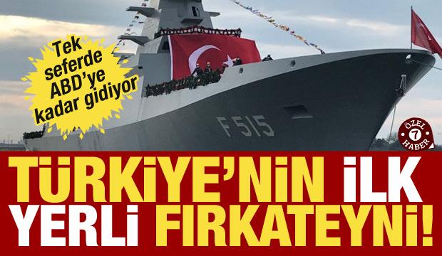 Türkiye'nin ilk yerli ve milli fırkateyni: TCG-İstanbul