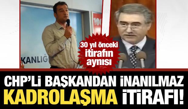  Yine Moğultay vakası... CHP'li Köse'den kadrolaşma itirafı: Yüzde 80'ini CHP'den aldık! 