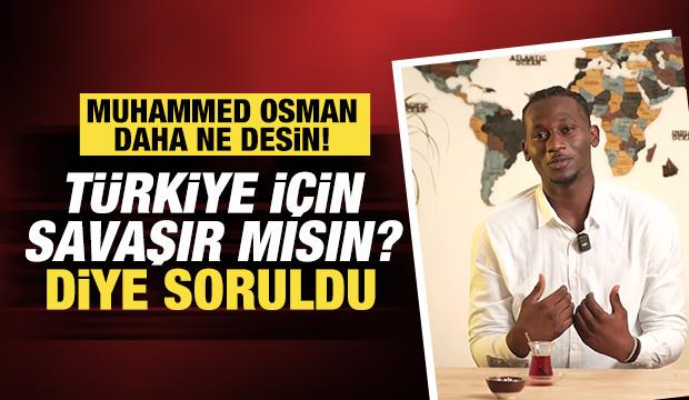  3 yıldır Türkiye'de olan Muhammed Osman'dan gönülleri fetheden muhabbet