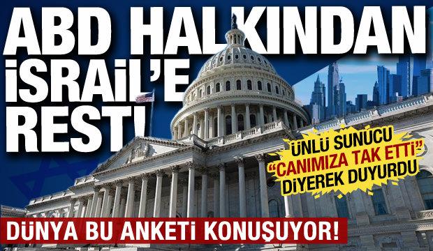ABD halkından İsrail'e rest: Ünlü sunucu "canımıza tak etti" diyerek duyurdu!