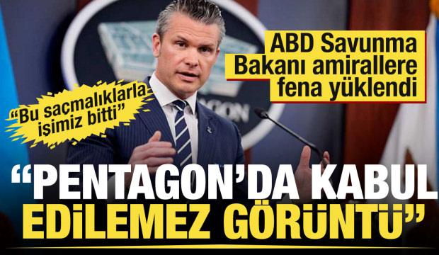 ABD Savunma Bakanı Hegseth "Artık bu enkazı kaldırıyoruz" diyerek savaş açtı