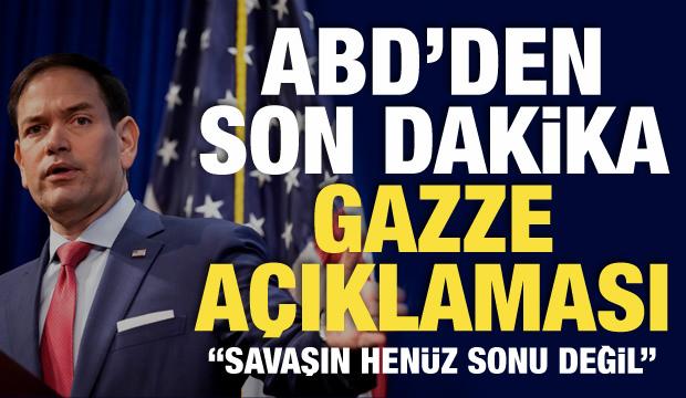 ABD'den son dakika Gazze açıklaması: Yapılması gerekenler var!