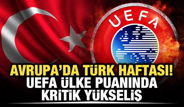 Avrupa'da Türk haftası! UEFA ülke puanında kritik yükseliş