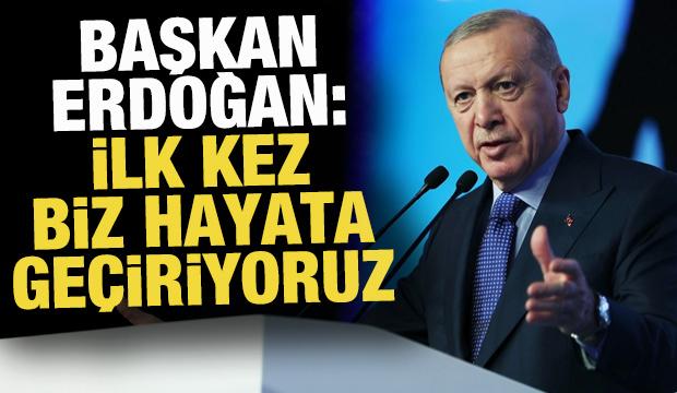 Cumhurbaşkanı Erdoğan: Devlet, vatandaşa kiralık konut verecek!