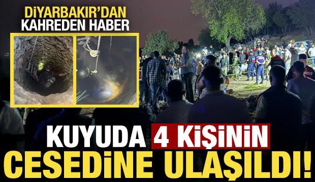 Diyarbakır'dan kahreden haber: Kuyuda 4 kişinin cesedine ulaşıldı!