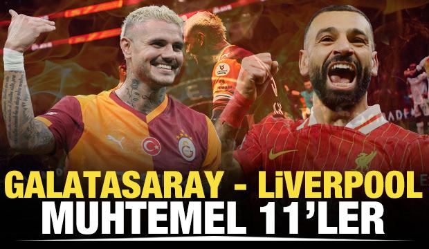 Galatasaray - Liverpool! Muhtemel 11'ler