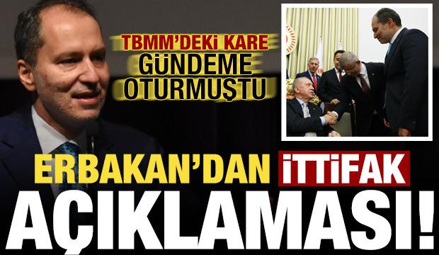 Gündem olan kare sonrası Fatih Erbakan'dan 'ittifak' açıklaması!
