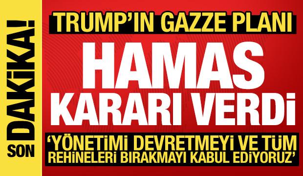 Hamas'tan Gazze planı açıklaması: Müzakereye hazırız, yönetimi devretmeyi kabul ediyoruz