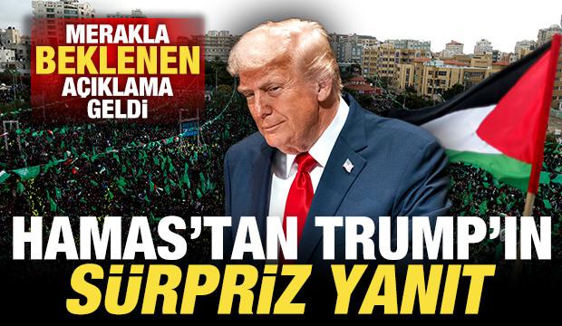 Hamas'tan, Trump'ın Gazze planına ilk yanıt! Merakla beklenen açıklama geldi