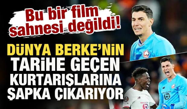 Herkes şaşkın! Dünya futbol tarihine geçen Berke Özer'i konuşuyor: Lille Berke'ye borçlu