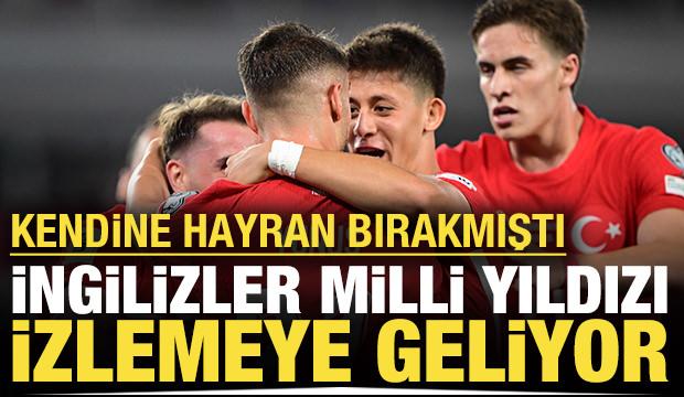 İngilizler milli yıldızı izlemeye geliyor: Kendine hayran bırakmıştı