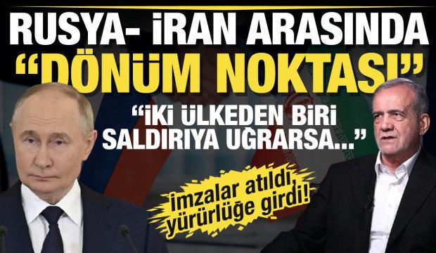 İran ve Rusya anlaştı! Uzun vadeli stratejik ortaklık yürürlüğe girdi
