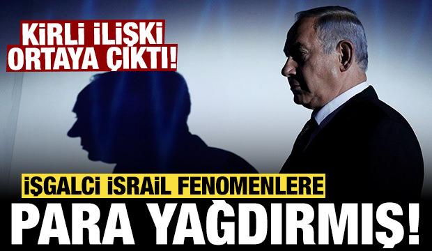 İşgalci İsrail fenomenlere para yağdırmış: Kirli ağ ortaya çıktı!