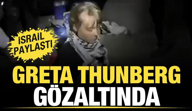 İsrail, Greta Thunberg'in gözaltı görüntülerini paylaştı