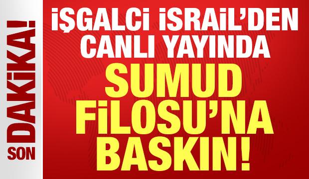İsrail ordusu canlı yayında Sumud Filosu'na baskın yapıyor!