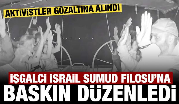 İsrail ordusu canlı yayında Sumud Filosu'na baskın yapıyor!