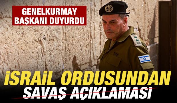 İsrail ordusu son dakika duyrdu! Beklenmedik savaş açıklaması