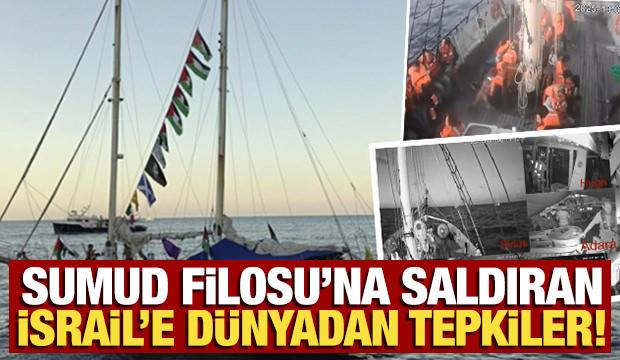 İsrail'in Sumud Filosu'na saldırısına dünyadan peş peşe tepkiler