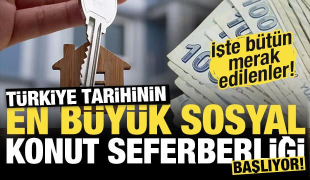 Kiralık sosyal konut projesi ne zaman başlıyor? İşte bilmeniz gerekenler...