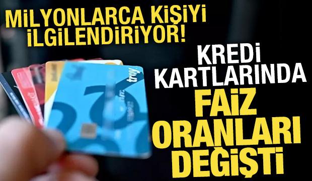  Kredi kartı faizlerinde indirim! Bugünden itibaren geçerli