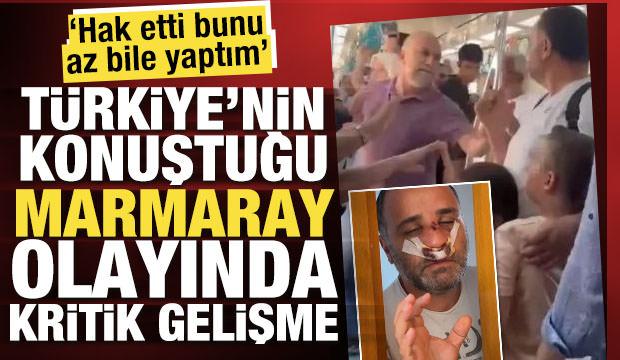 Marmaray’da çocuklarının yanında babaya yumruk atan sanık hakim karşısında