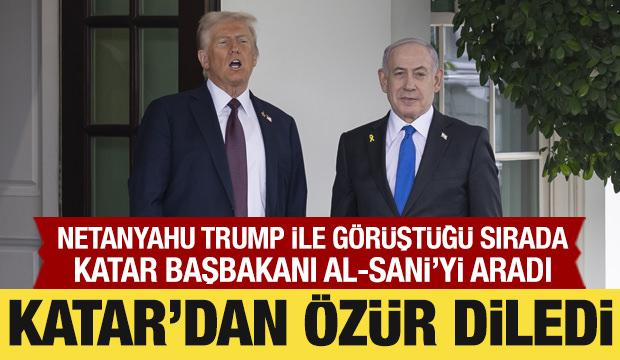 Netanyahu, Katar'dan özür diledi
