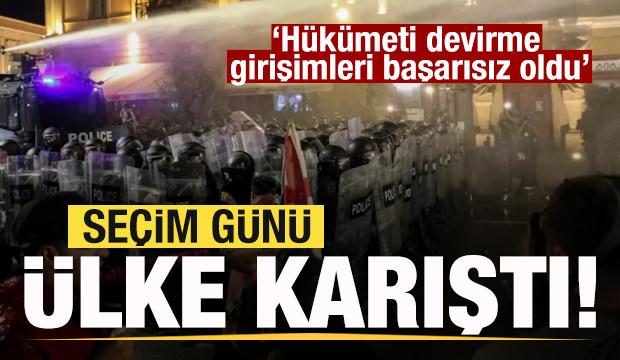 Seçim günü ülke karıştı Son dakika açıklaması: Hükümeti devirme girişimleri başarısız oldu