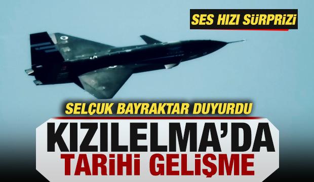 Selçuk Bayraktar duyurdu! KIZILELMA'da tarihi gelişme! Ses hızı sürprizi
