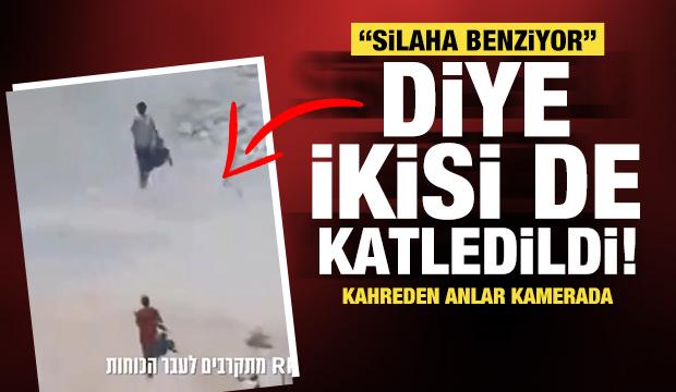 'Silaha benziyor' diye ikisi de katledildi! 2 Filistinli gencin son anları