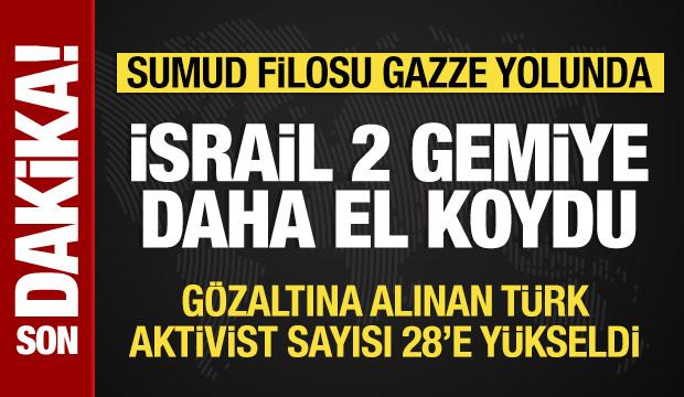 Son dakika... İsrail'den Sumud Filosu'na müdahale! Bazı gemiler Gazze'ye ilerliyor