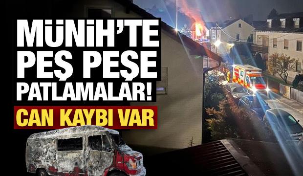 Son Dakika... Münih'te peş peşe patlamalar! Can kaybı var