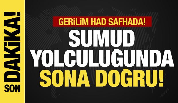 Son dakika... Sumud Filosu'nda sona doğru... Gerilim had safhada!  