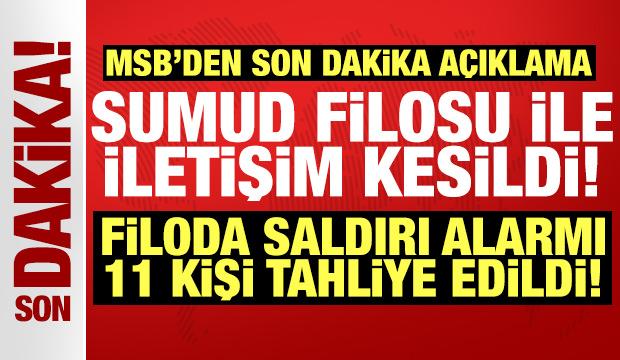 Son dakika... Sumud Filosu'nda sona doğru... Saldırı alarmı verildi!