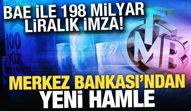 TCMB ve BAE Merkez Bankası arasında 3 anlaşma imzalandı