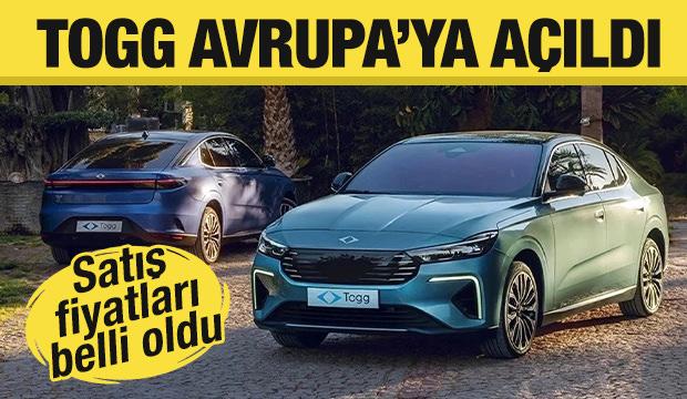 Togg’un Almanya’daki satış fiyatı açıklandı