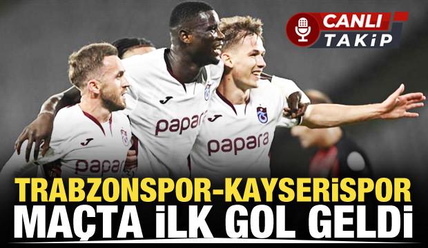 Trabzonspor-Kayserispor! CANLI