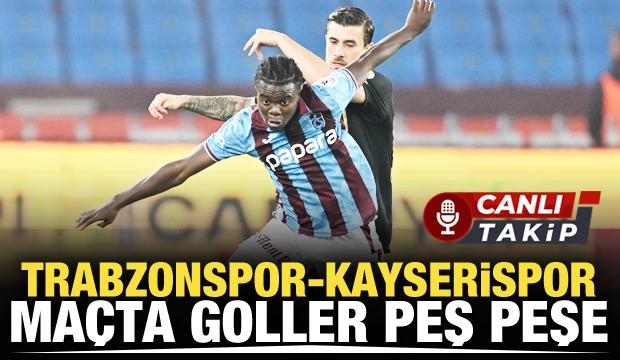 Trabzonspor-Kayserispor! CANLI