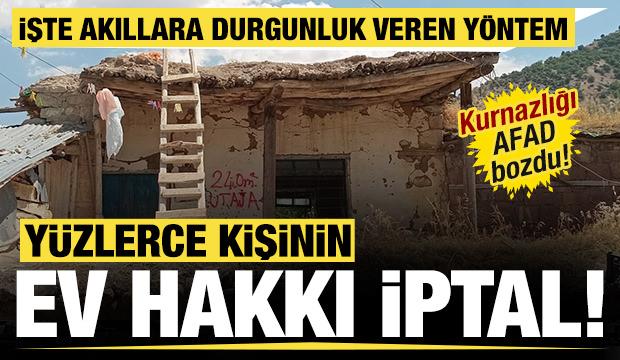 Tunceli’de büyük usulsüzlük: 715 kişinin hak sahipliği askıya alındı