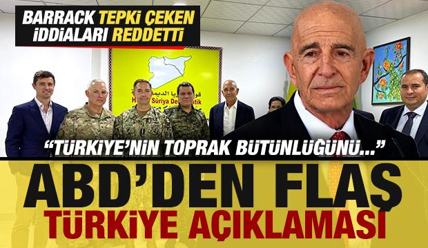 ABD'den son dakika Türkiye açıklaması! Barrack iddiaları reddetti: Tamamen saçmalık