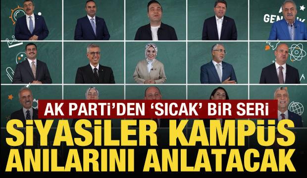 AK Parti Genel Merkez Gençlik Kollarından "Kampüs Anıları" video serisi