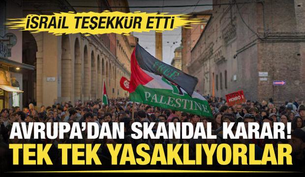Avrupa'dan 7 Ekim gösterilerine engel! "Kesinlikle yasaklanacak"