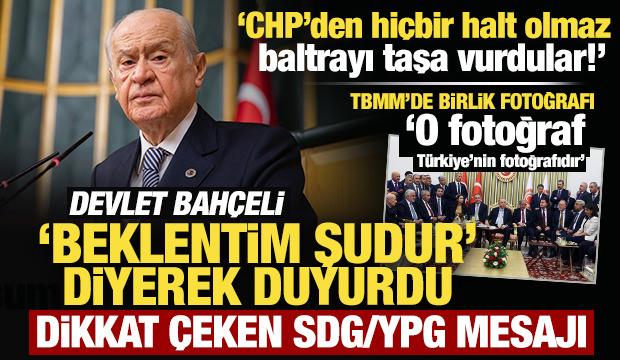 Bahçeli'den son dakika SDG mesajı: İmralı'nın çağrısı... 