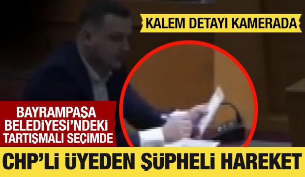 Bayrampaşa Belediyesi'ndeki seçiminde CHP'li üyeden şüpheli hareket