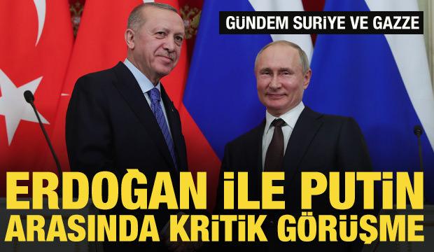 Cumhurbaşkanı Erdoğan, Putin ile görüştü