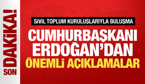Cumhurbaşkanı Erdoğan'dan Rize'de önemli açıklamalar