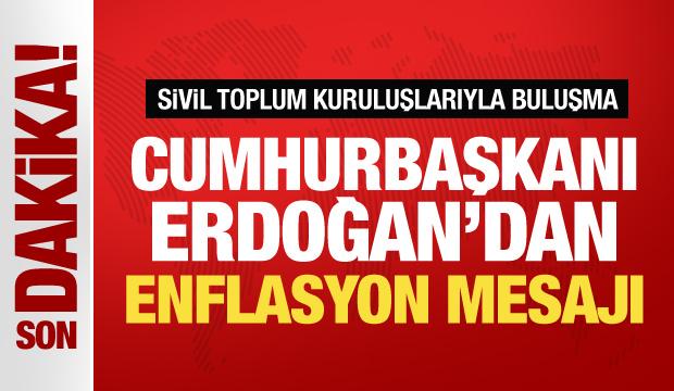 Cumhurbaşkanı Erdoğan: Enflasyon tek haneye düşecek