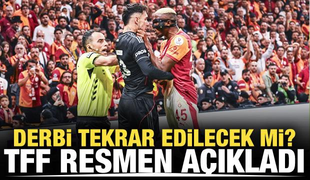Derbi tekrar edilecek mi? Hacıosmanoğlu resmen açıkladı