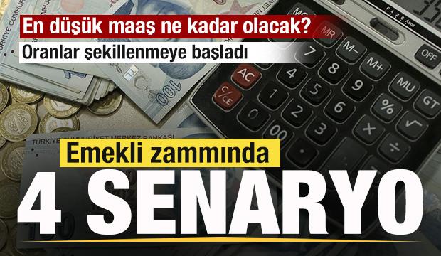 Emekli zammı belli oluyor! İşte masadaki 4 senaryo! 
