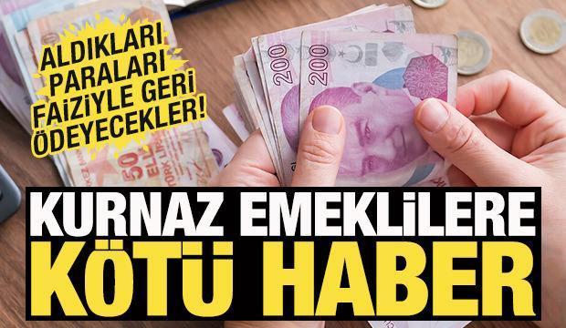 Emeklilere SGK'dan tebligat şoku! Maaşlar faiziyle geri isteniyor